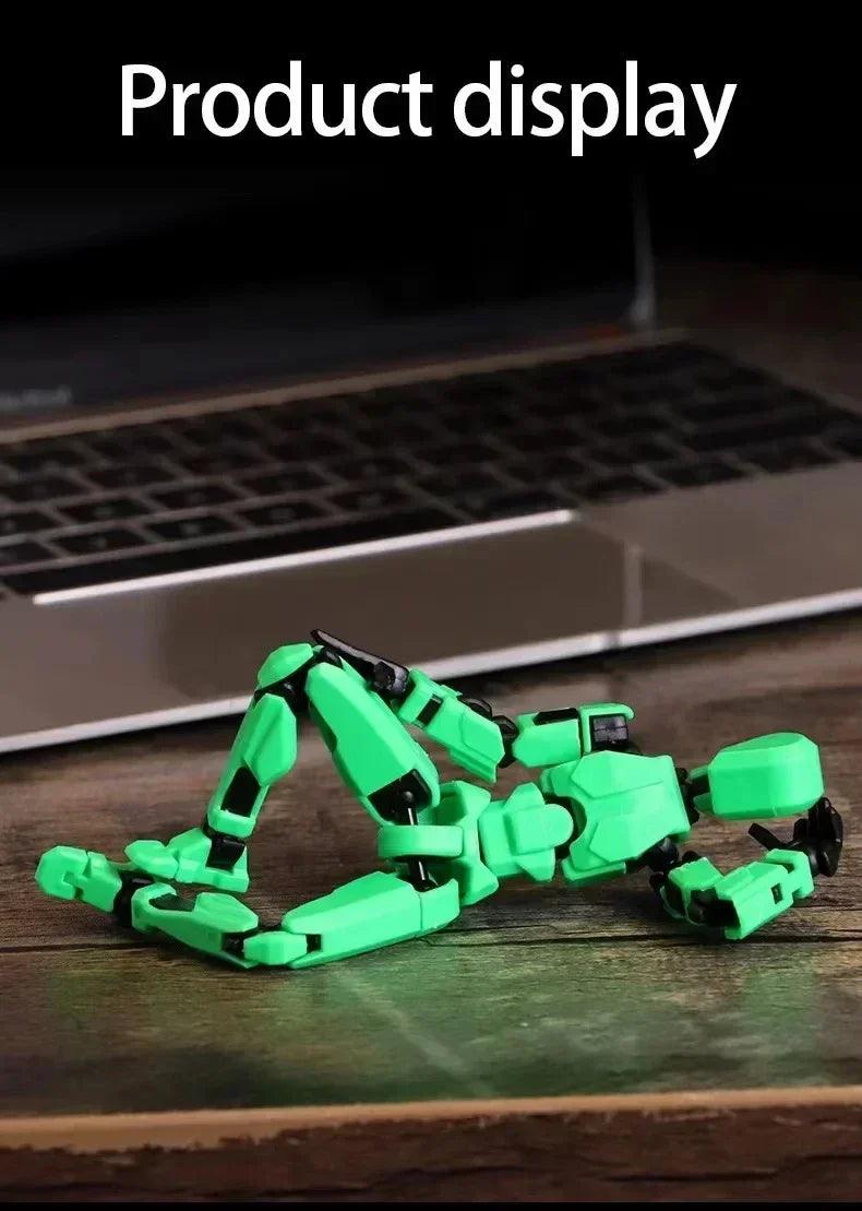 Multi-jointed movable shapeshift robot 2.0 3d printed mannequin dummy 13 action figures toys kids adults