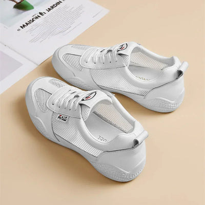 Designer Sports Shoes for Women 2024 Gym Cute Comfortable and Elegant Flat White Sneaker Running Fashion Casual Tennis Female