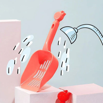 New cat litter shovel Practical spatula Large cat litter spatula Tofu cat litter Bentonite cat poop poop shovel pet supplies