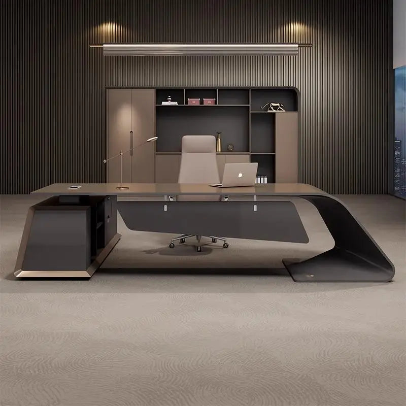 Design Organizer Office Desk Reading Nordic Quality Secretary Computer Desks Light Luxury In Stock Mesa Escritorio Furniture