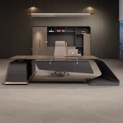 Design Organizer Office Desk Reading Nordic Quality Secretary Computer Desks Light Luxury In Stock Mesa Escritorio Furniture