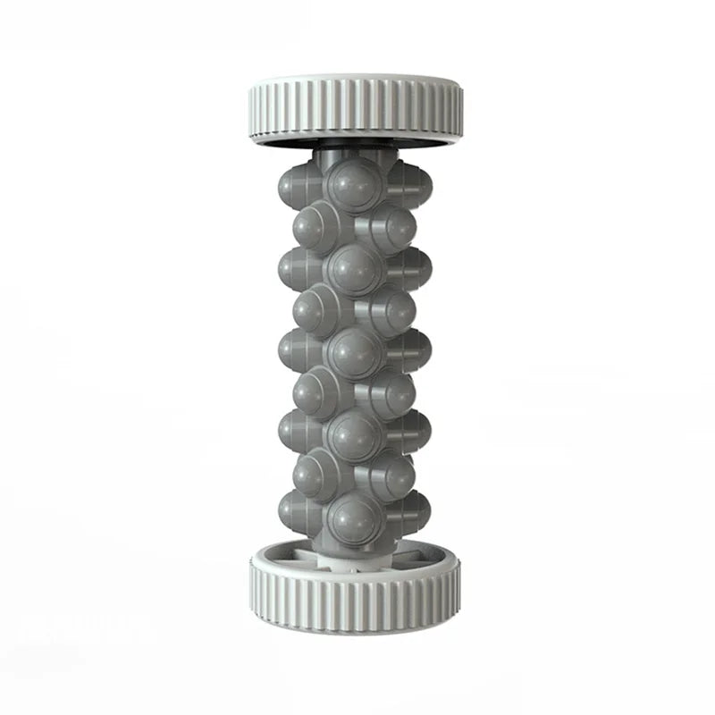 Foot Massager Roller Yoga Massage Plantar Fascia Roller Fitness Muscle Relaxation Rolling Stick Plastic Manual Foot Massager 1pc