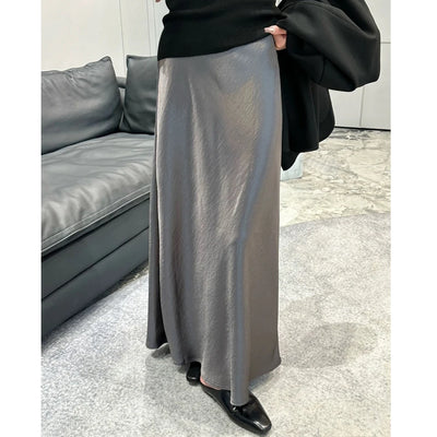 2025 Women Long Skirts High Waist A-Line Sexy Skirt Women Summer Maxi Skirts Brand Faldas Femme Streetwear