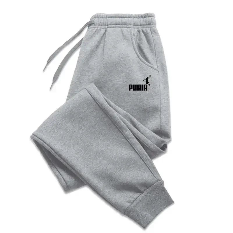 Men's Clothing Trousers Autumn And Winter Men Casual Pants Fashion Soft Sweatpants Jogging Sports Pants 4Colors Brand Logo Print