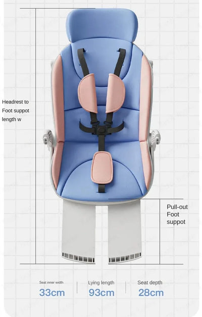 Baby stroller 0 to 3 years High view Shock absorption four wheels stroller folding Can sit or lie down lightweight baby stroller