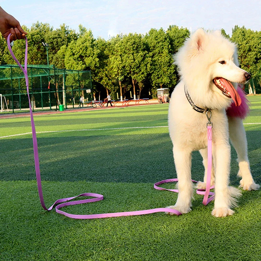 PVC Long Pet Leashes Walking Outdoor Rope Dog Leash Pets Play Long Distance On Leash