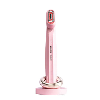 360° Rotating EMS Microcurrent Face Lifting Red Light Facial Wand Eye Neck Massager Skin Tightening Anti Wrinkle Eye Beauty Care