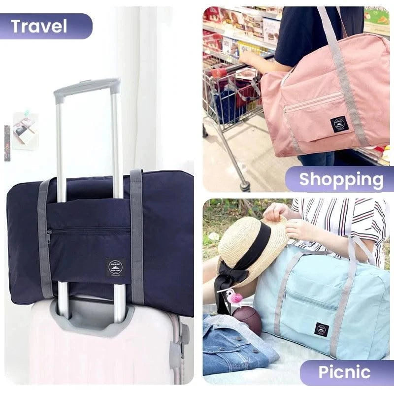 Foldable Travel Duffel Bag for Airlines Carry on Bag for Women
