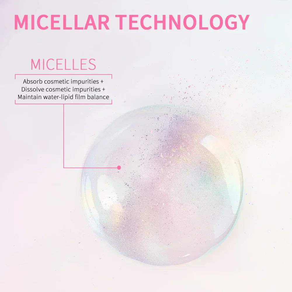 Mild Micellar Cleansing Makeup Remover Water Gentle Makeup Remover All In 1 Cleanser Rubbing Non-stimulating Korean Cosmetics