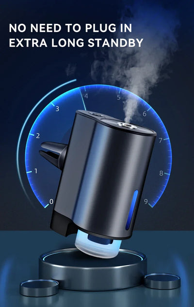 Humidifier Essential Oil Diffuser Smart Car Air Aromatherapy Diffuser, Fragrance Car Air fresheners with Three Adjustable