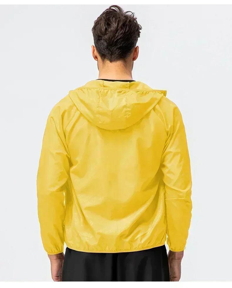 Spring windbreaker jackets for men women coat sun protection quick dry waterproof rain jacket