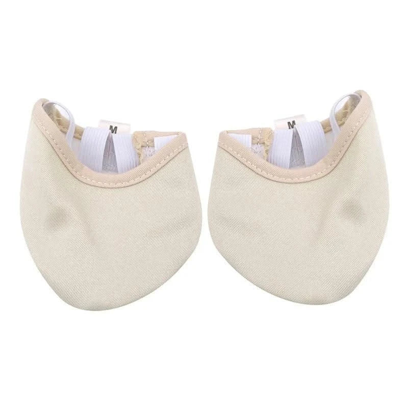 1 Pair Rhythmic Gymnastic Shoes Ballet Shoes for Girls Women Ballet Slipper Elastic Half Dance Shoes Modern Belly Shoes - Elanique