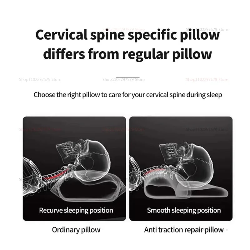 2025 Cervical Pillow Memory Foam Contour Pillow Ergonomic Orthopedic Bed Pillow for Side Sleeper Neck Pain Relief Sleep Support