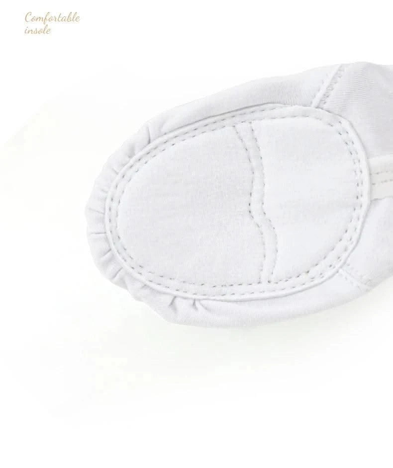 Ballet Dance Shoes for Women Girls Teenager Big Split Sole Ballet Shoes Children Adult Elastic Ballet Practice Dancing Slippers