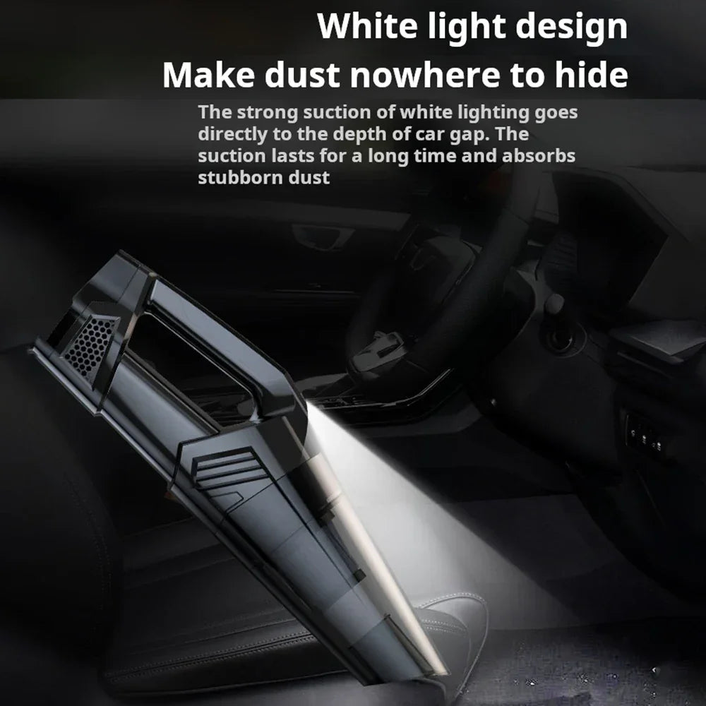 Car Vacuum Cleaner Portable Wet And Dry dual-use Powerful High Suction Handheld Wireless Vaccum Cleaners For Car Upholstery
