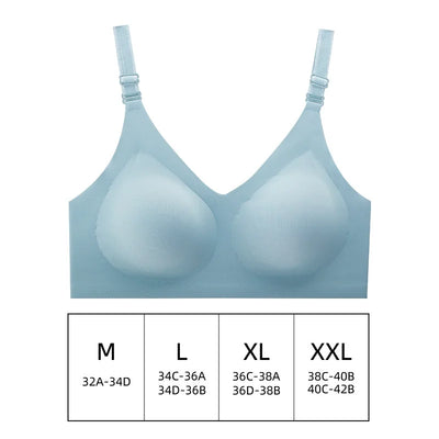 Women's Bras Thin Style Jelly Colour Wireless