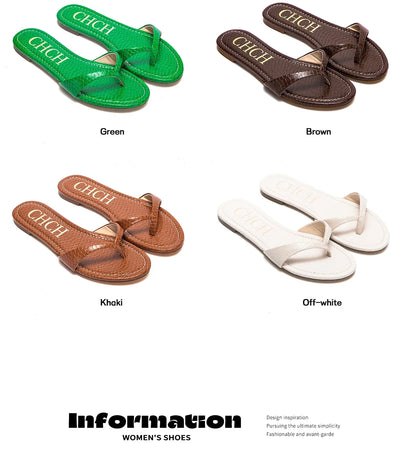 Women's Flip flops 2025 Summer Thin Bottom Comfortable Beach Walking Sandals Indoor and Outdoor