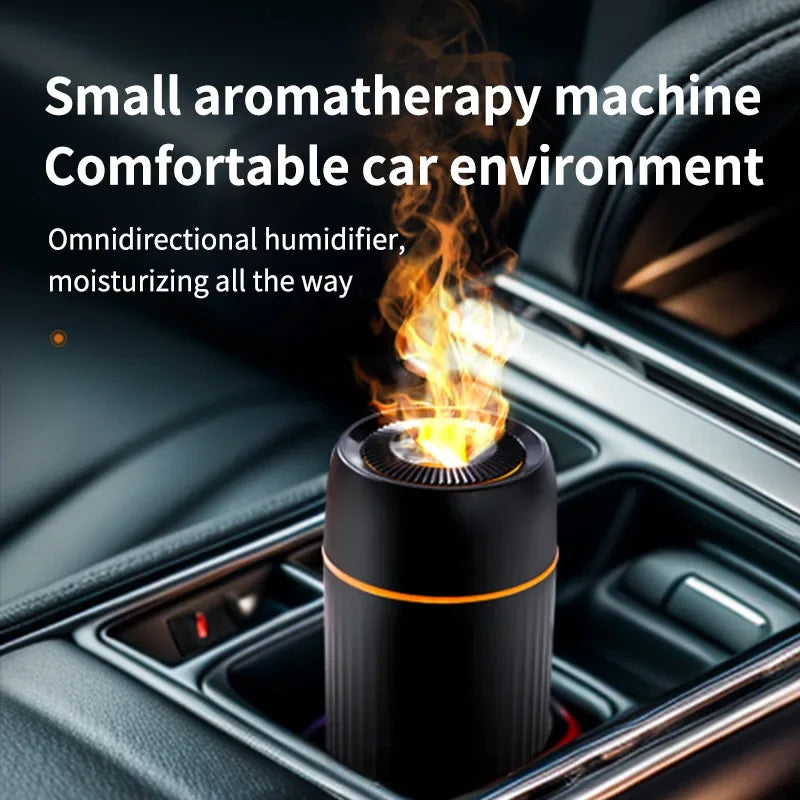 Car Aromatherapy Diffuser Humidifier with LED Light  Auto Air Purifier and Aroma Air Freshener for Car