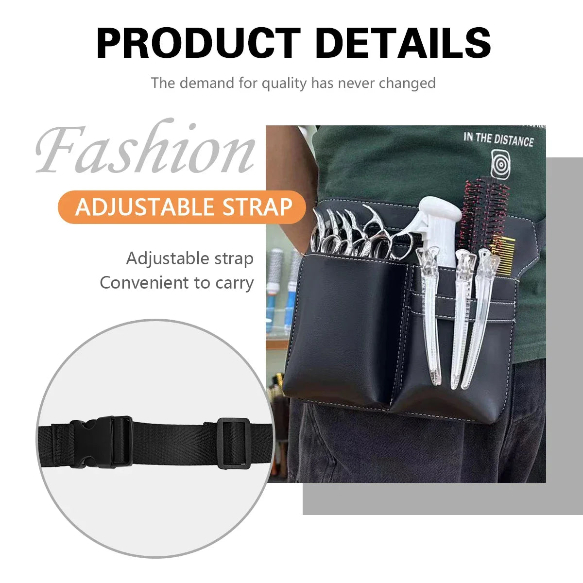 Hair Salon Barber Bag Professional Hairdresser Scissor Holster Belt Bags Barbershop Hairdressing Tools Accessories Supplies