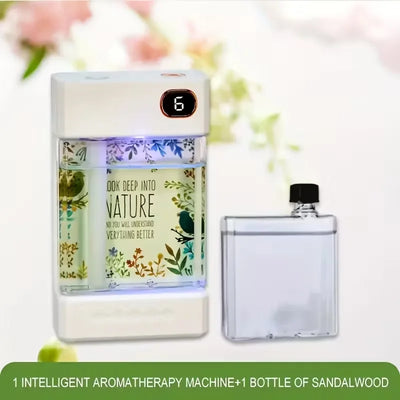 Charging Home Aromatherapy Diffuser with LEDAmbientLight And6Adjustable MistModesTimer Function for Living Room Bedroom Office