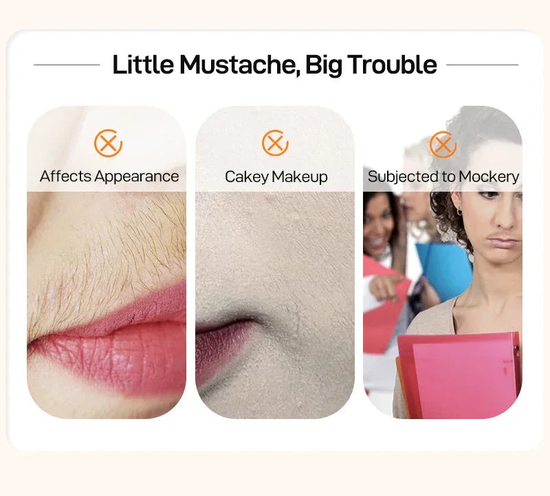 Hair Removal Cream for Ladies Women Depilation Cream Pain Without Underarm Lip Hair Wax Skin Care Facial Hair Removal Cream tool