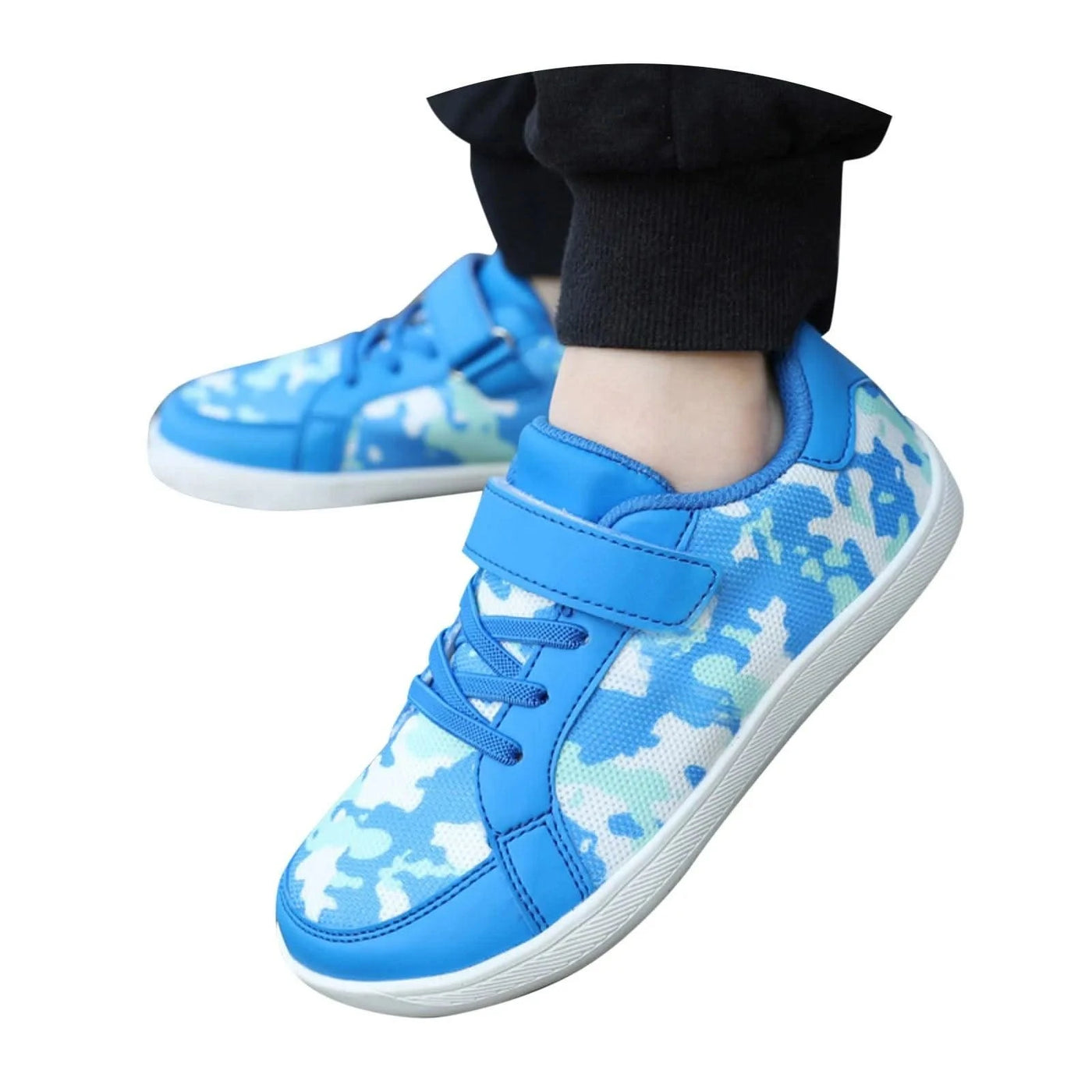 Children's Walking Shoes 2025 New Children Sports Shoes Wide Head Barefoot Shoes Soft Light Comfortable And Breathable Sneakers