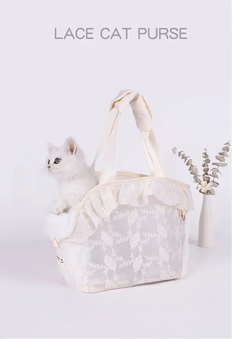 Pet Carrier Bag for Cat Small Dog Backpack Travel Car Seat Transport Moving Puppy  Women Animals Box Supplies Accessories
