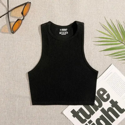 Women Solid Basic Tank Tops