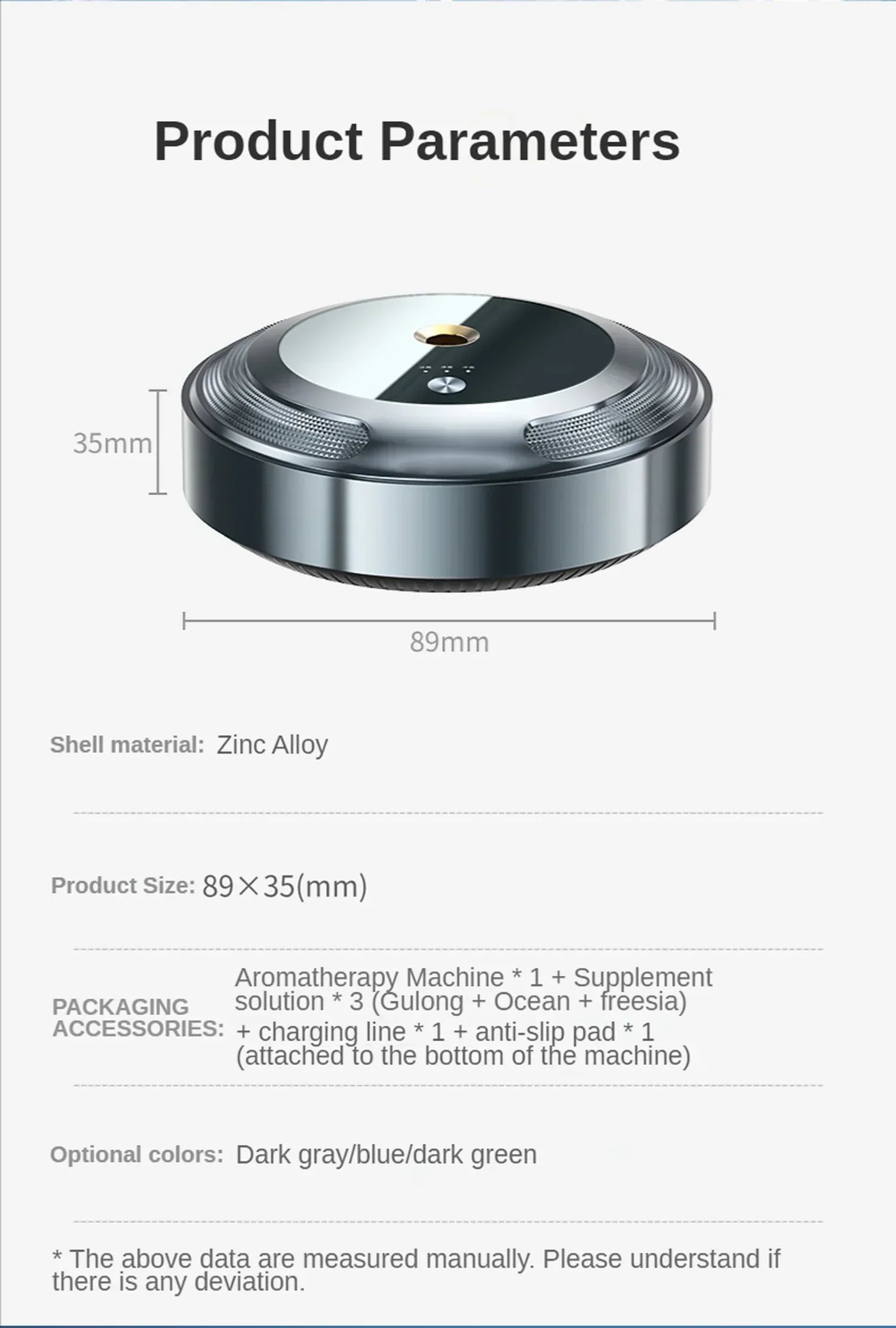 Car Fragrance Diffuser For Home Office Essential Oil Diffuser Car Air Freshener Battery Operated Scent Air Machine Accessories