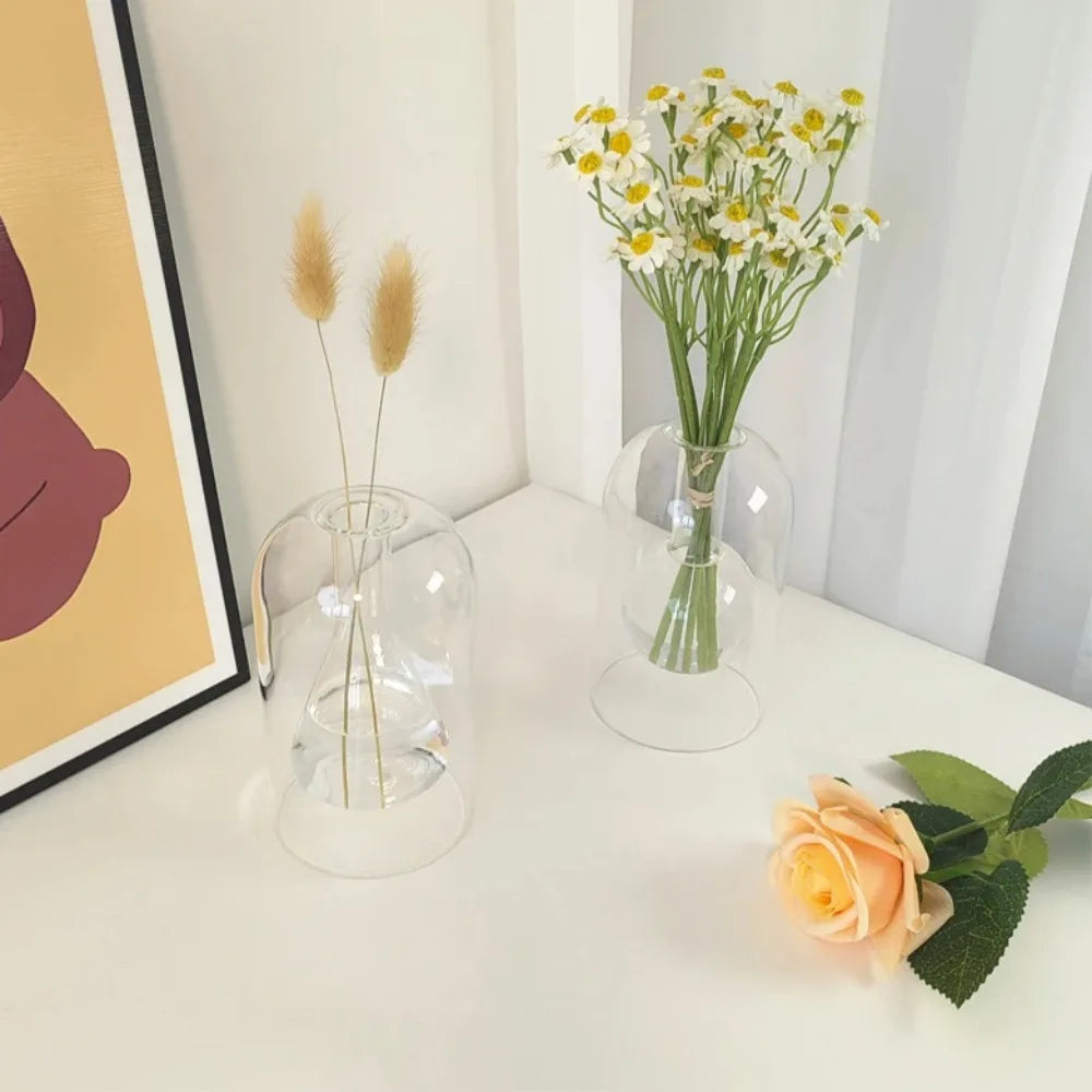 Aromatherapy Diffuser Bottle Glass Essential Oil with Diffusers Sticks 130/200ML Home Storage Transaprent Containers Bottle