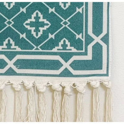 Home decoration Bohemian Tapestry Wall decor aesthetic room Tassel Macrame Hanging Art geometric Woven Cotton Handmade Linen for