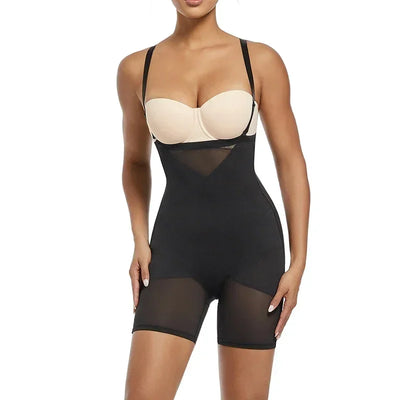 Light Shapewear Bodysuit for Women Slimming Underwear Full Body Shaper Belly Sheath Waist Trainer Reductive Thin Breathable