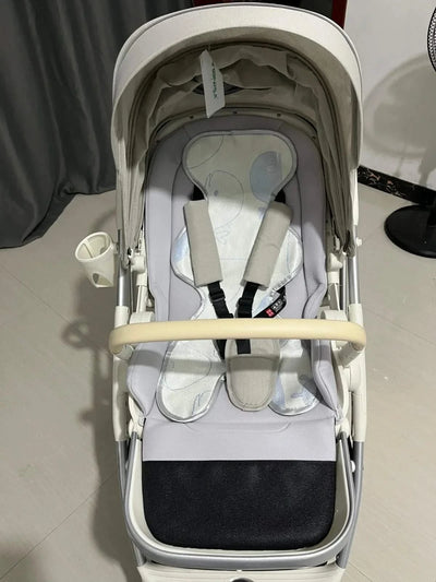 Portable High-view Baby Stroller Two-way Portable Baby Stroller Foldable Children's Four-wheel Baby Stroller 0-3 Years Old