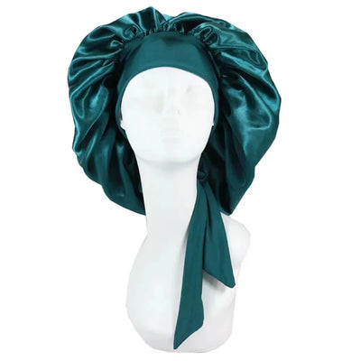 Satin Bonnet Silk Bonnet Adjustable Bonne For Sleeping Hair Bonnet With Tie Band Bonnets For Women Men