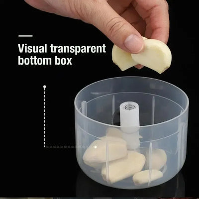 Food Chopper, Electric Mini Vegetable Chopper, USB Rechargeable Garlic Grinder, Portable Processor For Food Kitchen Blenders