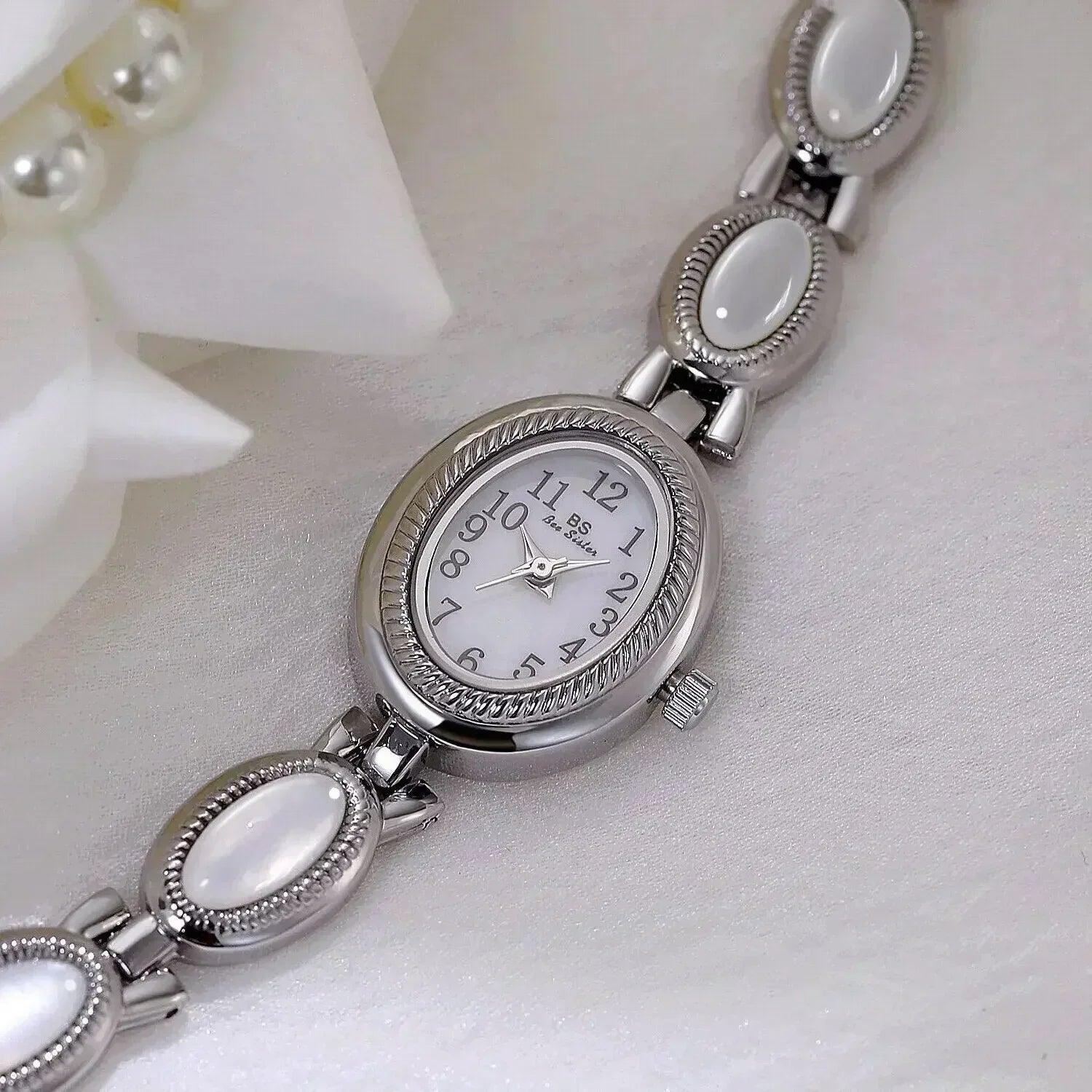 2025 new women wrist watches luxury brand elegant fashion ladies for female clock oval high quality gift dropship