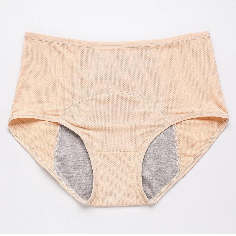 Leak Proof Menstrual Panties Women Underwear Period Cotton Waterproof Briefs Plus Size Female Physiological Breathable Pants