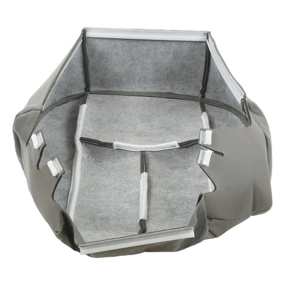 Seats Cushion Mat Easy Installation Soft Perfect Fit Driver Bottom for SEAT Cover Clear Texture Artificial Leather for car