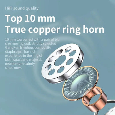 Wireless Earbuds 5H Playtime - In-Ear Noise Cancelling Earphones IPX7 Waterproof for Workout, SecureFit Ear Wings