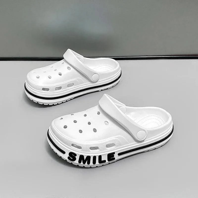 Luxury Children Clogs Girls Boy Slippers Sandals Summer Beach Indoor Slides Thick Sole Comfortable Sports Boy Shoes Slippers