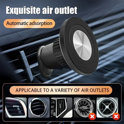 For MagSafe Car Mount Accessories Universal Magnetic Car Phone Holder Parts Suitable for 17mm Ball Head Base Magnet Brackets