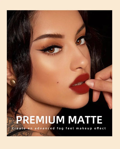 Luxury Matte Lip Gloss Set 12 Waterproof Shades Non Sticky Long Lasting Lipstick Kit For Daily Party Makeup