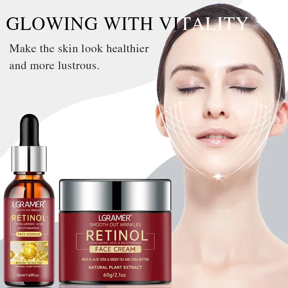 Retinol Lifting Firming Cream Repairing Moisturizing Nourishing Cream Brightening Skin Facial Cream Anti-Aging Face Skin Care