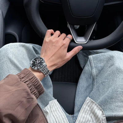 Simple high-end watch for men, high-end luxury men's sports men's brand authentic 2025 new quartz watch