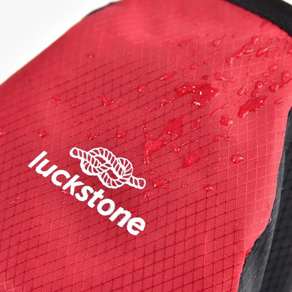 Bouldering Chalk Bag Storage Pockets Rock Climbing Chalk Bag with Chalk Brush Magnesium Powder Bag for Climbing Weightlifting