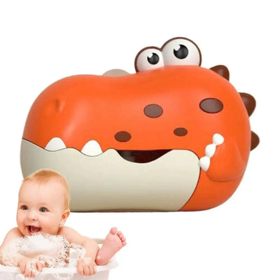 Baby Bath Toys for Kids Music Dinosaur Bubble Machine Bath Toys Bathtub Soap Automatic Bubble Maker Toys Baby Bathroom Toy Gift