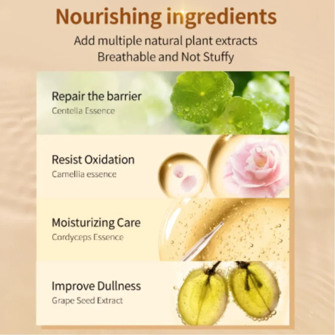 ZEESEA Silky Lasting Liquid Foundation- Hydra & Matte Makeup Concealer Brightening Waterproof BB Cream