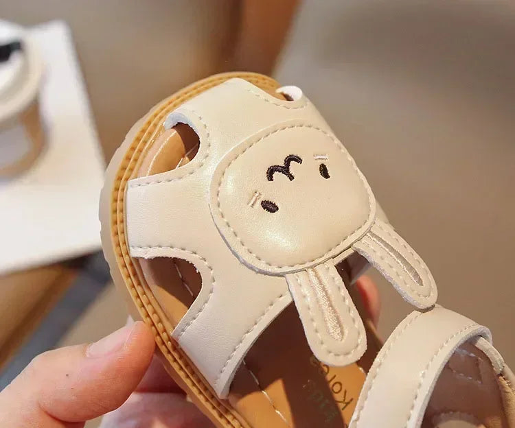 Baby girl’s cute casual flat sandals | sandals/shoes | kids children toddlers footwear