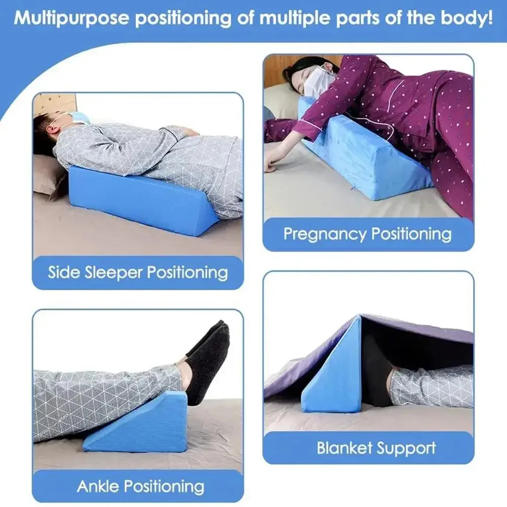 Pressure Reduce Cushion Hotel Home Wedge Pillow Comfortable Foam Office Pain Relief Posture Correct Aid Back Support Soft