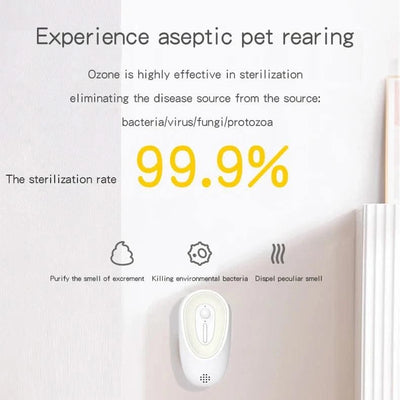 usb Pet Deodorizer Ozone generator cleans pet odors and cat litter deodorizing standby up to 14 days